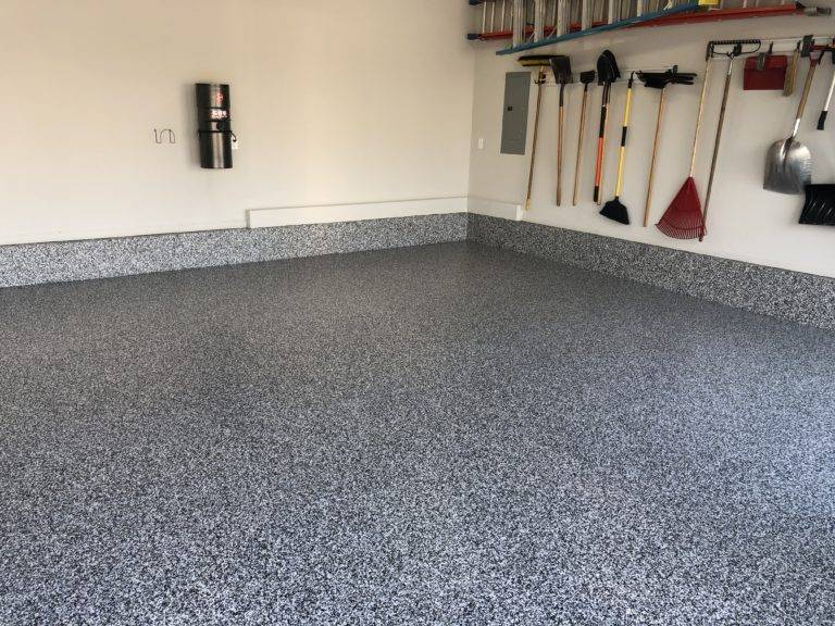Grey Garage Floor Epoxy